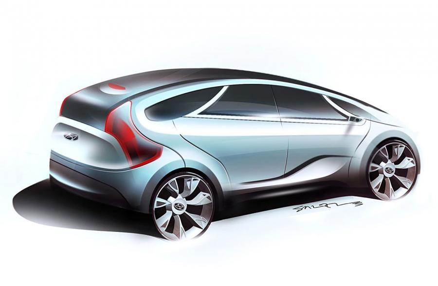  Hyundai HED-5 i-Mode Concept 2008 года  (фото 9 из 33)